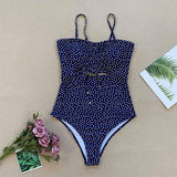 GORUNRUN-spring summer beach outfit  Sexy Printed One Piece Swimwear(3 Colors)