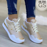 GORUNRUN-Graduation Gift Back to School Season Summer Spring Outfit New Size Lace Up Round Head Sneakers