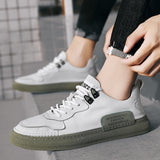 GORUNRUN-Men's Shoes Men's Sports White Breathable Korean Fashionable Sneakers