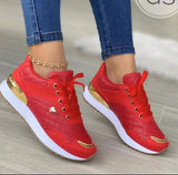 GORUNRUN-Graduation Gift Back to School Season Summer Spring Outfit New Size Lace Up Round Head Sneakers