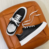 GORUNRUN-Men's Shoes Men's Sports Height Increasing Leisure Trendy Solid Color Sneakers