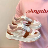 GORUNRUN-Graduation Gift Back to School Season Summer Spring Outfit Women's Spring Cute Korean Style Color Matching Preppy Sneakers