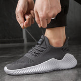 GORUNRUN-Men's Shoes Men's Fly-knit Extra Large Size And Lightweight Sneakers