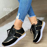 GORUNRUN-Graduation Gift Back to School Season Summer Spring Outfit Women's Large Size Thick Bottom Color Matching Sneakers