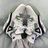 GORUNRUN-Men's Shoes Slouchy Glamorous Creative White-barked Pine Green Sneakers