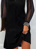 GORUNRUN  Long Sleeve Party Dress