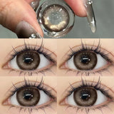 Gorunrun- Black Swan Brown14.5mm Contact Lenses(6months wear)