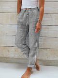 GORUNRUN Casual Striped Loose Pants