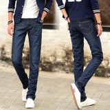 suits men Men's Jeans Men's Business Loose Straight Long Pants Korean Men's Clothing