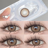 Gorunrun- Black Swan Brown Contact Lenses