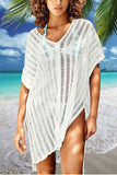 GORUNRUN-spring summer beach outfit   Hollow See-Through Swimwear Cover-Up