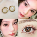 Gorunrun- Olive Green Contact Lenses(6 months wear)