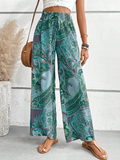 GORUNRUN Elastic Band Casual Loose Ethnic Pants