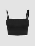 GORUNRUN-Ins Style Street Fashion Summer Solid Irregular One Shoulder Crop Tops For