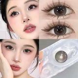 Gorunrun- Sweet Soulful Gray 14.2mm Contact Lenses(6months wear)