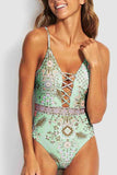 GORUNRUN-spring summer beach outfit  Hollow out Sexy One-Piece Swimsuit