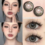 Gorunrun- Cold Light Gray 14.5mm Contact Lenses(6months wear)