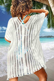 GORUNRUN-spring summer beach outfit   Hollow See-Through Swimwear Cover-Up