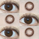 Gorunrun- Coco Sugar Brown 14.2mm Contact Lenses(6 months wear)