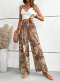 GORUNRUN Elastic Band Casual Loose Ethnic Pants