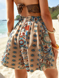 GORUNRUN Loose Ethnic Boho Shorts