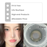 Gorunrun- Ghost Green Contact Lenses(12 months wear)