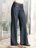 GORUNRUN Loose Plain Casual Casual Pants