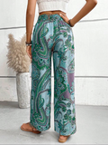 GORUNRUN Elastic Band Casual Loose Ethnic Pants