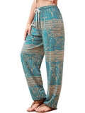 GORUNRUN Abstract Jersey Loose Boho Pants