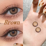 Gorunrun- Black Swan Brown Contact Lenses