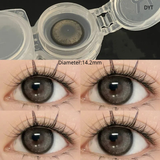 Gorunrun- Black Pepper Gray 14.2mm Contact Lenses