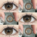 Gorunrun- Milk Coffee 14.2mm Contact Lenses(6months wear)