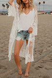 GORUNRUN-spring summer beach outfit  Sheer Shawl Beach Swimwear Cover-up