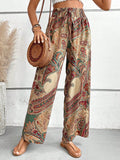 GORUNRUN Elastic Band Casual Loose Ethnic Pants