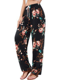 GORUNRUN Abstract Jersey Loose Boho Pants