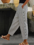 GORUNRUN Casual Striped Loose Pants