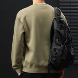 Gorunrun fall outfits men ()2024 New Men's All-Match Youth Fashion round Neck Sweater