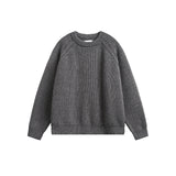 men fall outfits Guye Men's Japanese Fashion Brand 2024 Autumn New Retro Distressed Sweater Men's round Neck Pullover Knitted Sweater