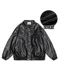 starboy outfit South Summer Clothes Autumn New Japanese Style Functional Style Stand Collar Motorcycle Jacket Waterproof Leather Coat for Men