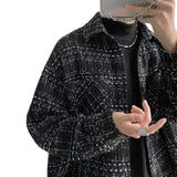 guys fashion casual New Dark Style Chanel Style Coat Men's Spring and Autumn Style Fried Street Ruffle Handsome Couple Workwear Jacket Casual Loose Raccoon