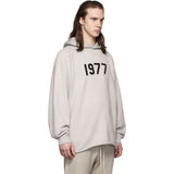 guys fashion casual Hooded Sweater Men's and Women's Same Style 1977 Digital Flocking Embroidery Men's and Women's Loose Sweater Trendy Double Line Couple