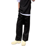 masc outfits 2024 Autumn and Summer New Casual Pants Loose Hong Kong Style Drop-down Suit Pants Trendy All-Matching Trousers Men's Straight Wide-Leg Pants Trendy