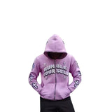 boy outfits Harajuku Style Loose Y2g American Style Personalized Print Hip Hop Versatile Street Long Sleeve Hoodie Top