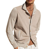 boy outfits New Men's Jacket Casual Fashion Business Men's Autumn and Winter Jacket