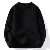 mens outfits Sweater Autumn and Winter New round Neck Sweater Casual Sweater