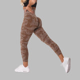 GORUNRUN-Fitness & Yoga Wear 14 Colors in Stock Seamless Camouflage Leggings High Waisted Women Sports Leggings Camo Fitness Yoga Pants Girl Sport Leggings