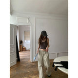 GORUNRUN Y2K Oversized Cargo Pants Women Streetwear S-3Xl Wide Leg Sweatpants Harajuku Baggy Joggers Korean High Waist Trousers New