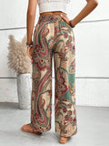 GORUNRUN Elastic Band Casual Loose Ethnic Pants