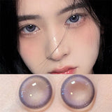 Gorunrun- Blue Tears Purple Contact Lenses(6 months wear)