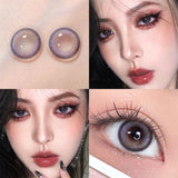 Gorunrun- Blue Tears Purple Contact Lenses(6 months wear)